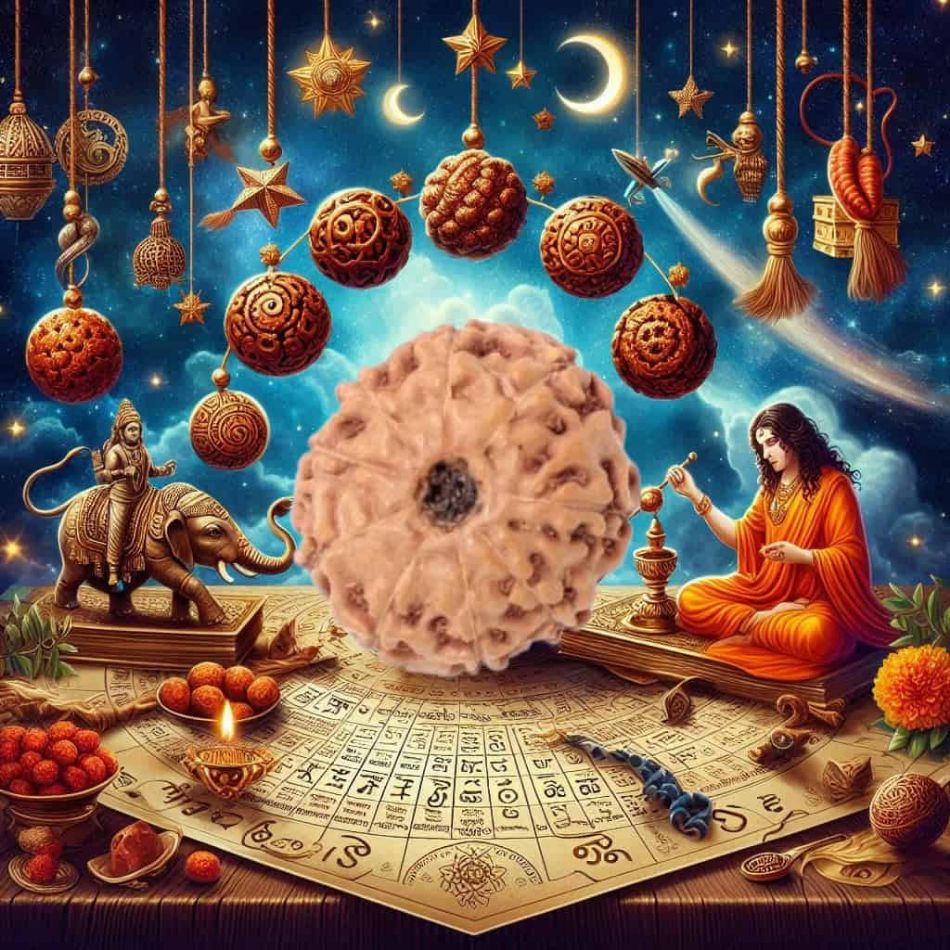 Astrological significance of Nine Mukhi rudraksha  : Unlocking the Astrological Significance 